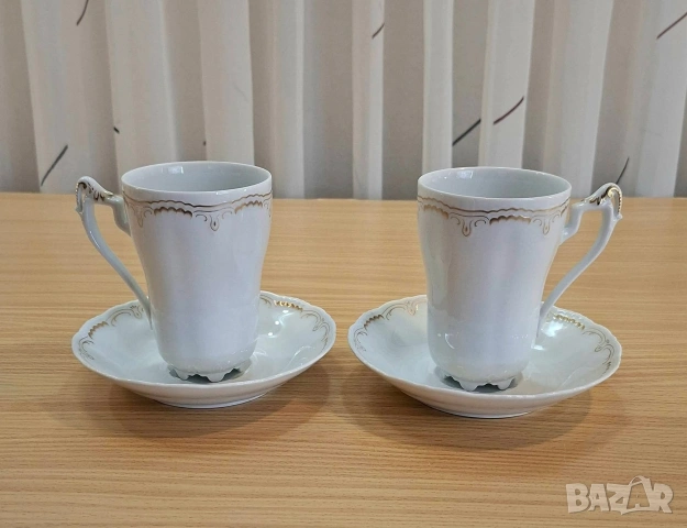 Порцеланови чаши за топли напитки - Tettau, снимка 2 - Чаши - 54539050