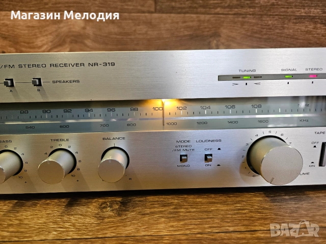 Ресивър Nikko NR-319 – Истинско японско качество и класическа сребърна визия за ценители, снимка 5 - Ресийвъри, усилватели, смесителни пултове - 54589590
