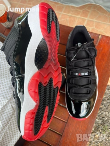 Мьжки кецове Jordan 11 low Bred, снимка 8 - Кецове - 54894763