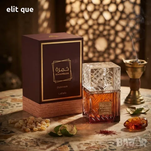 Lattafa Khamrah Dukhan Eau de Parfum 100 ml – Димен ориенталски унисекс парфюм с тютюн и тамян