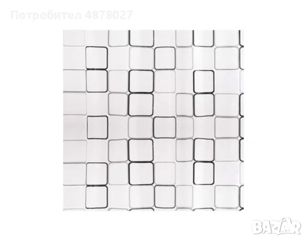 Завеса за баня 180х180см