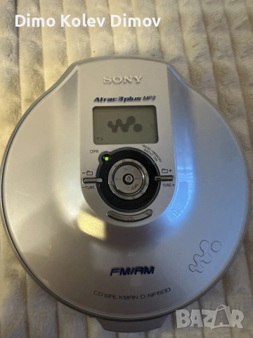 SONY Discman D-NF 600 Extremely Rare! Като нов! Atrac 3 + MP3. Реални Снимки.