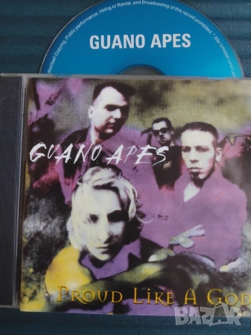 Guano Apes – Proud Like A God - матричен диск музика
