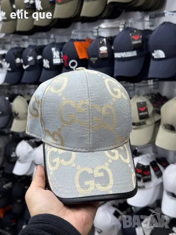 шапка с козирка Hermes polo Hugo boss Gucci , снимка 7 - Шапки - 55415141
