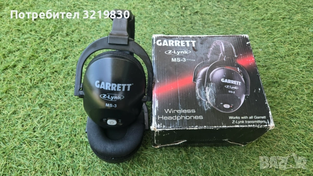 Професионални безжични стерео слушалки Garrett MS-3 за металотърсач металдетектор, снимка 2 - Друга електроника - 54878622
