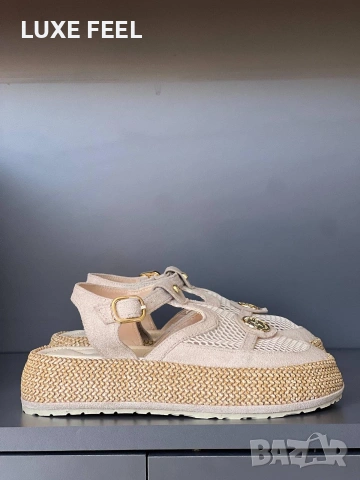 MIU MIU ⚜️Дамски Сандали , снимка 6 - Сандали - 54357617