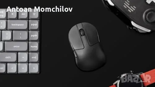 Безжична мишка Keychron M4 4K 35 г 26000 DPI, снимка 3 - Клавиатури и мишки - 55347490
