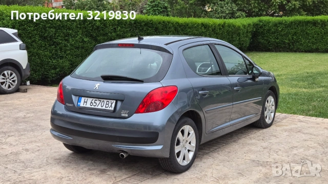 Пежо 207 2008г,климатроник, снимка 3 - Автомобили и джипове - 54542502