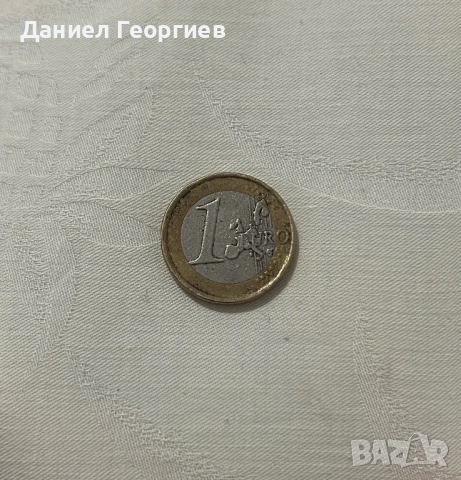 Монета 1 евро испания 2005 с грешка