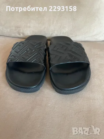 Мъжки чехли Fendi, снимка 3 - Мъжки чехли - 55651921