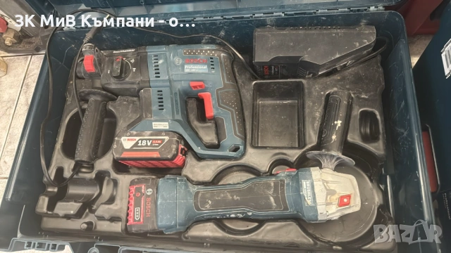 Комплект Bosch GWS 180 Li,Bosch GKS 185 Li,Bosch GBH 180 Li