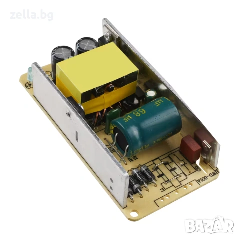 Захранващ блок 24V 3A стабилизиран, Slim, 72W – за LED ленти, автоматизация и DC устройства 10398