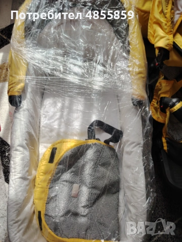 Бебешка количка JUMP SOFT YELLOW - NIO, снимка 6 - Детски колички - 54896085
