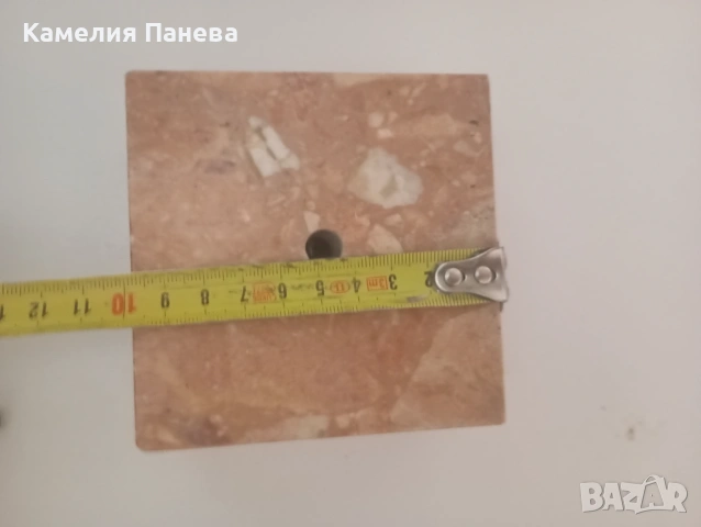 Мраморен постамент, снимка 2 - Други ценни предмети - 55089367