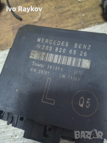 Модул врата Заден ляв Mercedes W203 , 2038206526, снимка 2 - Части - 54380542