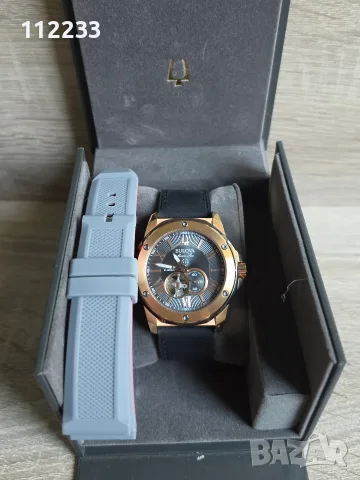 БАРТЕР Bulova Marine Star Automatic Open Heart, снимка 12 - Мъжки - 55293387
