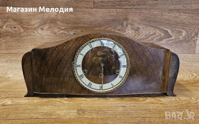 Немски механичен каминен часовник Anker (След Пълна Профилактика) + Ключ