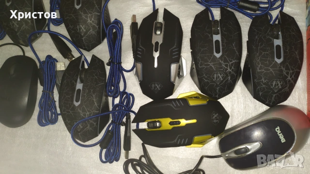 ГЕЙМЪРСКИ 17 БРОЯ НОВИ МИШКИ за компютър-50 ЕВРО ЗА ВСИЧКИТЕ, снимка 5 - Клавиатури и мишки - 54124386