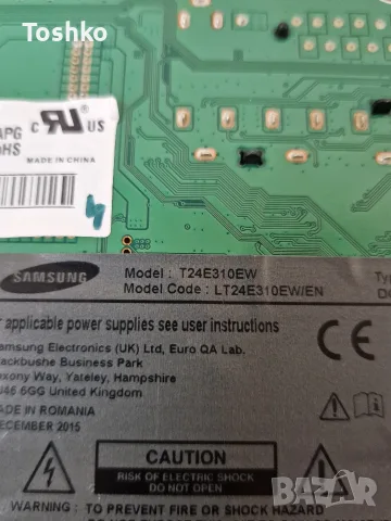 SAMSUNG T24E310EW MAIN BOARD BN41-02337B BN94-08246S PANEL V236BJ1-LE2, снимка 4 - Части и Платки - 55531451