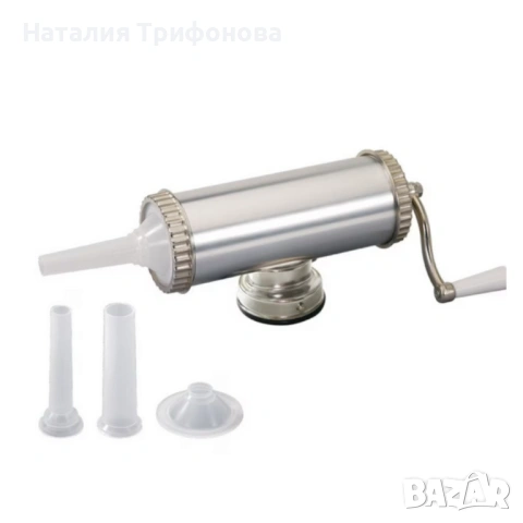 Пълначка за колбаси Bohmann BH 02-750 – Стабилна, удобна и идеална за домашни наденици, снимка 5 - Месомелачки - 54088466