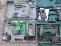 Акумулаторен Винтоверт Bosch Metabo Къртач Hitachi Работещи Батерия не държи заряд, снимка 1