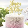 8 броя Happy birthday различни цветове декорация на торта , снимка 3