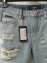 Philipp Plein Blue Paradise нови дамски дънки 26 рамзер, снимка 2