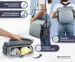 Преносимо столче за хранене и раница 2 в 1 Mobiclinic Kids (Сива маймунка) , снимка 4