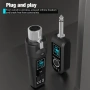 Upgrade D Version 2.4GHz Wireless XLR Transmitter & Receiver – безжична система за микрофони, миксер, снимка 7