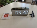 WiFi часовник със скрита камера Tuya Smart – Нощно виждане, детекция на движение, TF карта, снимка 1