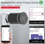 MOES ZigBee 3.0 TRV Tuya радиаторен вентил смарт програмируем термостат с контрол на температур, снимка 7