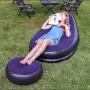Надуваеми фотьойл с табуретка , снимка 10