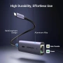 UGREEN USB C към Ethernet адаптер 2.5G, Ethernet адаптер за лаптоп, алуминий, тип C (съвместим с Thu, снимка 3