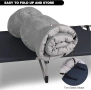 XL Сгъваема постелка за къмпинг легло REDCAMP, 190x70 см, Сива, снимка 2