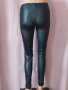 Caledonia S/M Черен кожен клин странично с цип по цялата дължина , снимка 6
