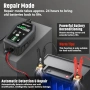 Ново Автоматично зарядно за акумулатор 6V 12V 3A HTRC кола мотор LiFePO4, снимка 4