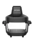 AIRMSEN Portable Glass Air Fryer 4.5L + 1.2L Нов Стъклен Еърфрайър 1500W Без PFAS, снимка 2