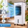 Въздушен охладител KraftWaagen KK-1011 с водно охлаждане, 5.5L резервоар, 3 скорости, таймер и диста, снимка 2
