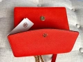 Tory Burch дамска червена кожена чанта, снимка 9