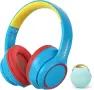 TONOSHARK Детски безжични Bluetooth слушалки с микрофон и калъф, шумопотискащи, снимка 1