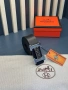 колани от естествена кожа в кутия hermes , снимка 3