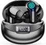 Bluetooth Безжични Слушалки Cervanta i17 с LED Дисплей – Hi-Fi Звук, Deep Bass, До 35 часа, снимка 1
