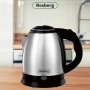 Електрическа кана Rosberg, 1500W, 1 л., Корпус неръжд. стомана, S/S,2 ГОДИНИ ГАРАНЦИЯ, снимка 2