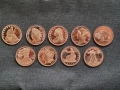 💵 1 oz медна монета, медно кюлче copper coin copper bar, снимка 9