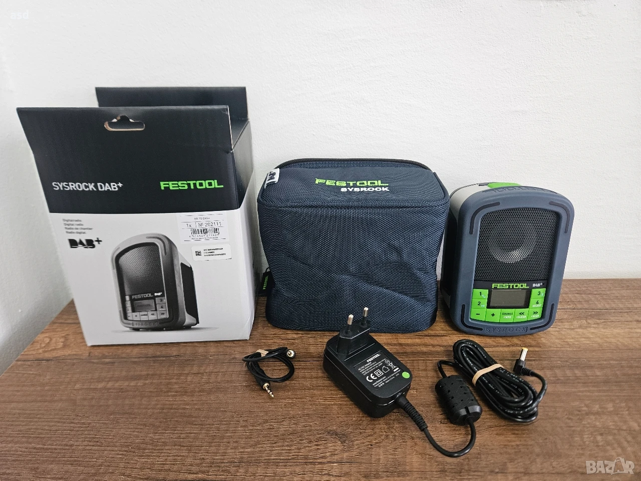 Festool 18V 220V Радио USB Bluetooth , снимка 1