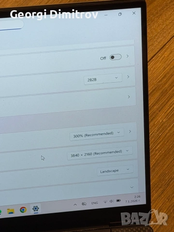 Dell XPS 13 9305 Intel i5-1135G7/8RAM/512GB NVMe/Intel Iris XE/4k Touchscreen/отличен, снимка 6 - Лаптопи за работа - 54984049
