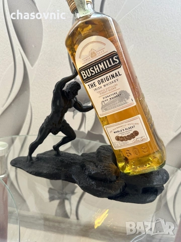 Стойка за вино уиски арт 3д статуетка фигура декорация офис подарък, снимка 12 - Антикварни и старинни предмети - 54262229