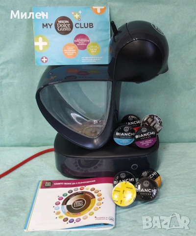 Кафемашина с гаранция 1 година NESCAFÉ® Dolce Gusto Krups Infinissima.Black