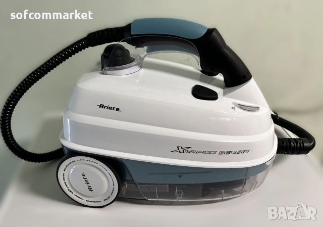 Парочистачка Ariete 4146 XVapor Deluxe – 5 бара, пълен комплект, снимка 5 - Парочистачки и Водоструйки - 53645101