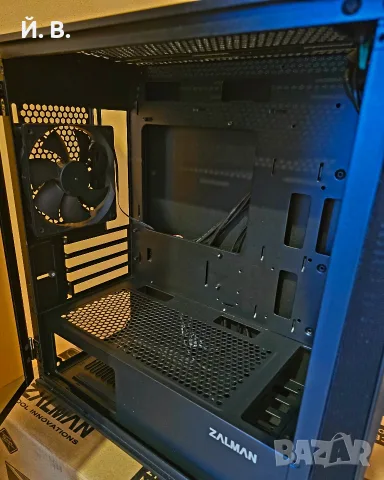 Кутия ZALMAN Z1 Iceberg Black, снимка 3 - Захранвания и кутии - 55325898